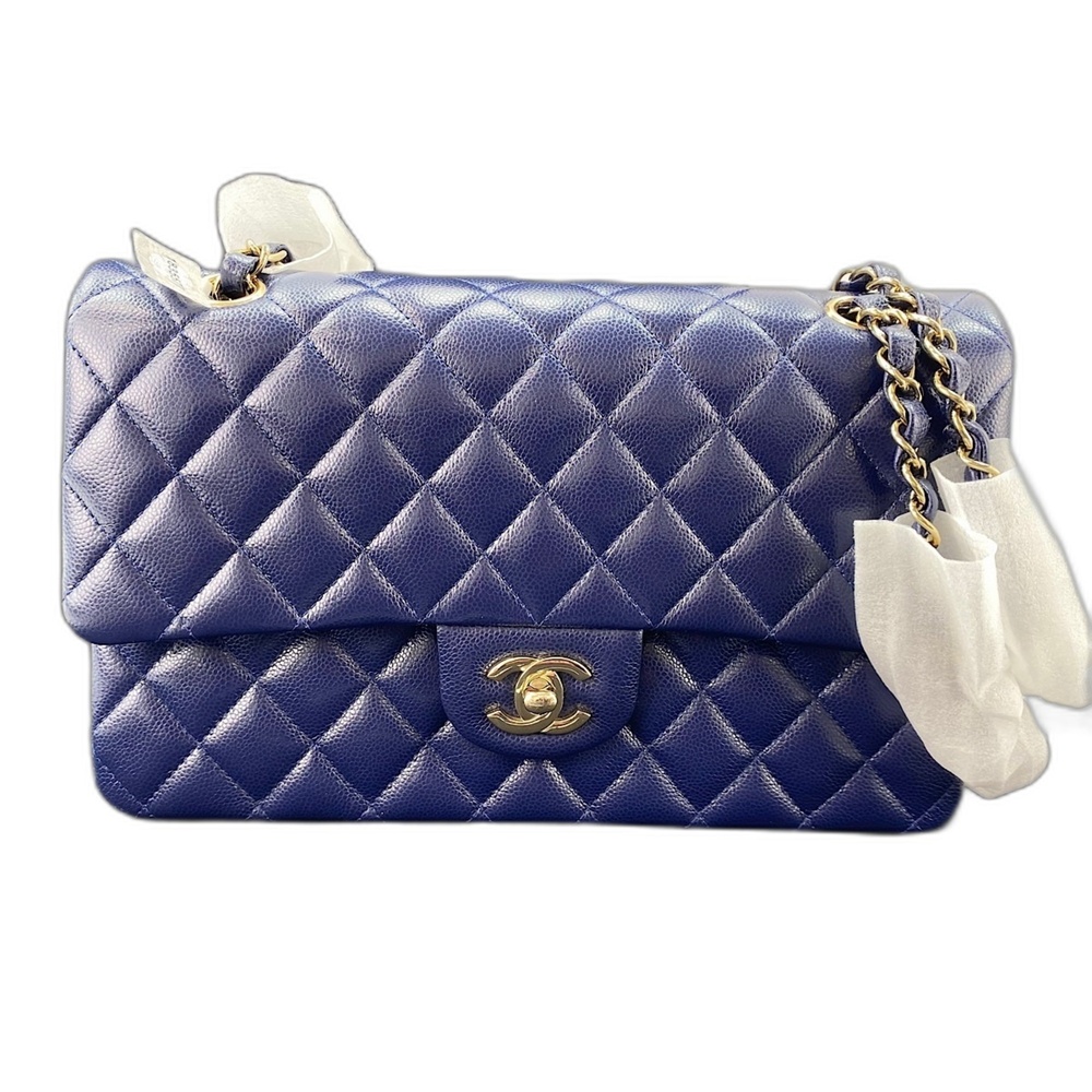 Chanel Matelassé 25 Shoulder Bag, Navy